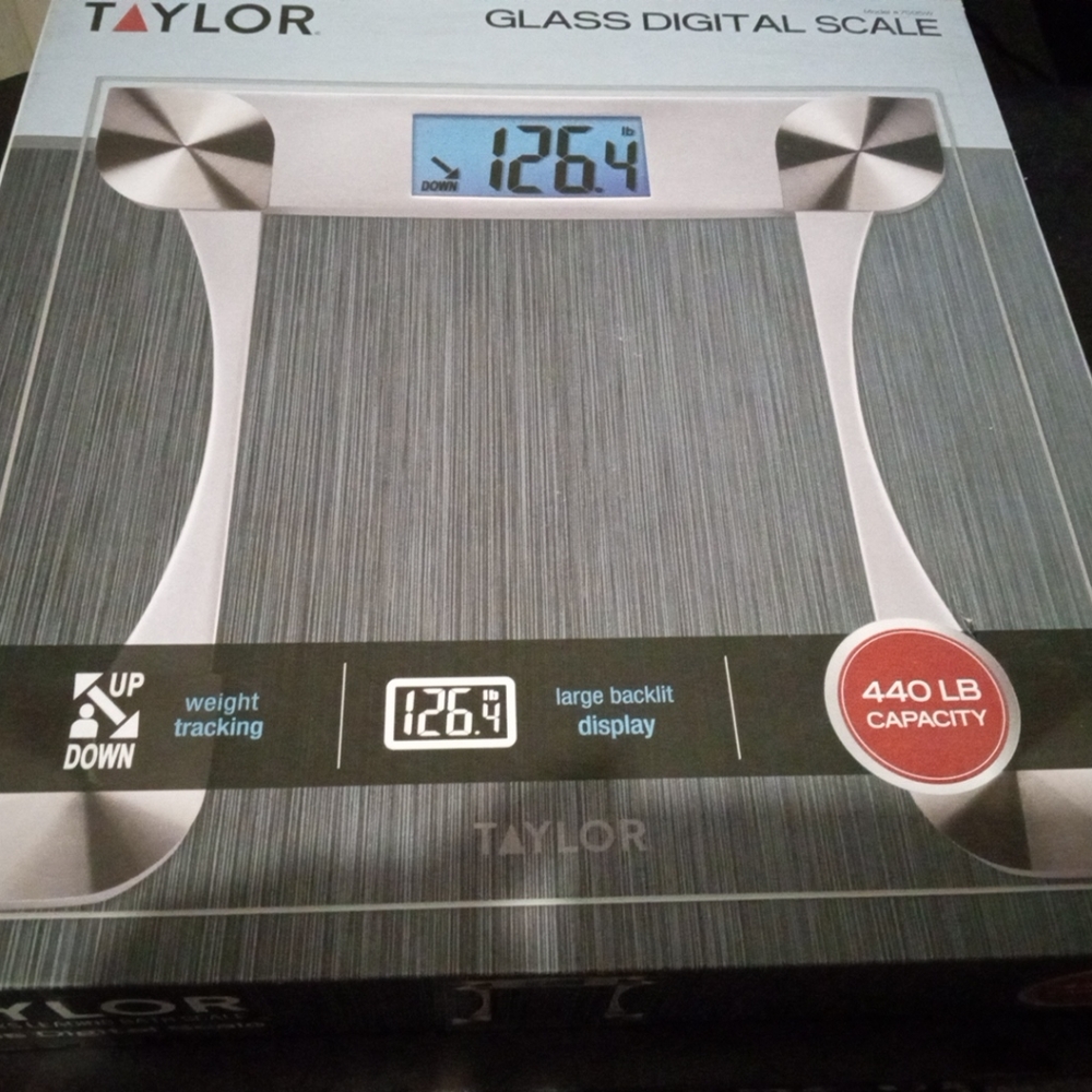 BRAND NEW IN BOX Taylor Glass Digital Scale.